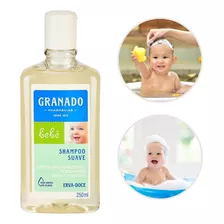 Shampoo Infantil Granado Bebê Suave Erva Doce 250ml