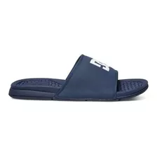 Ojota Dc Shoes Modelo Bolsa Azul Oscuro Blanco Exclusiva