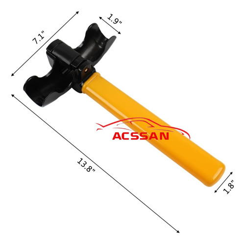 Candado Bastn Hammer Antirobo + Volante Sentra 2021 Foto 4