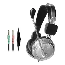 Fone De Ouvido Headphone Microfone Gamer Pc Notebook