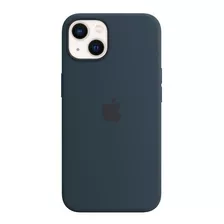 iPhone 13 Silicone Case With Magsafe Abyss Blue