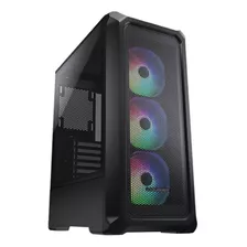 Gabinete Cougar Archon 2 Mesh 3fanes Vidrio Templado Negro