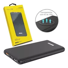 Carregador Portátil Power Bank Com Indução 10.000 Turbo 18w