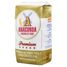 Farinha De Trigo Premium Tipo 1 Anaconda 1 Kg