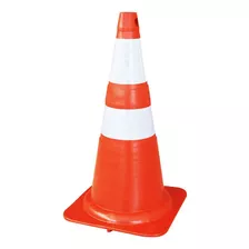 Cone Flexível Nbr 70cm Lj / Br Faixa Soldada - Plastcor