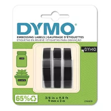 Dymo 3d Etiquetas De Estampado De Plastico Para Rotuladores,