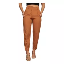 Calça Alfaiataria Feminina Social Linho Moda Lançamento 