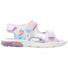 Sandalias Niñas Frozen 1040 Footy Luz Al Pisar 26/32*shubox*