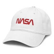 Nasa Space Science Classic Jumbo Red Worm Logo Gorra Béisbol