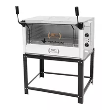 Forno Elétrico Inox Assar Venâncio Feri90 220v Pizzaria