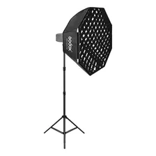 Softbox Octabox Godox Montaje Bowens Studio 80cm Con Tripode