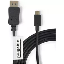 Adaptador Usb C A Displayport Enchufable - Cable Adaptador D