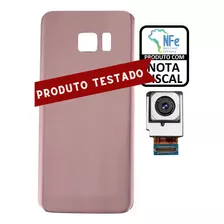 Tampa Traseira Para Galaxy S7 Flat G930 Vidro + Câmera + Nfe