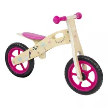 Chivita Bebesit Bici De Madera Rosa