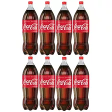 Coca Cola 2.25ml Gaseosa Original Menos Azúcares Pack X8