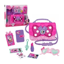 Minnie Mouse, Set Juego Bolso Moño-fabuloso Con 9 Accesorios