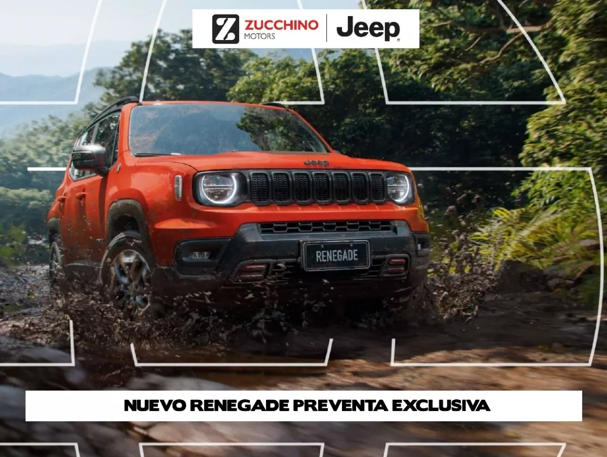 Nuevo Jeep Renegade 1.3 Turbo 2023 0km