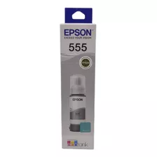 Refil De Tinta Original Epson 555 Cinza L8160 L8180