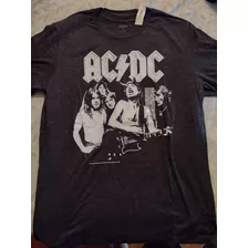 Ac/dc Remera Usa Nueva Talle Medium Mediano