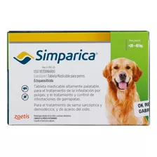 Simparica Antiparasitario Externo Tableta 1und 20-40kg