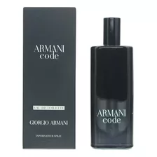 Perfume Giogio Armani Armani Code Edt 15ml Hombre