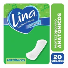 Lina Anatómicos Protector Diario 20 Unidades