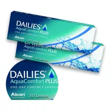 Lentes De Contato Dailies Aqua Comfort 10 Lentes 02 Caixas