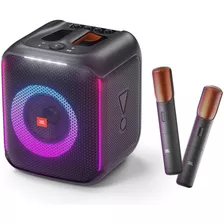 Caixa Jbl Partybox Encore Com 2 Microfones Bluetooth 100w Cor Preto Voltagem 110v/220v