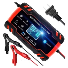 Cargador Batería Carro Auto 12v 8a 24v Rápido Smart Agm Gel