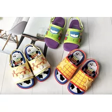 Mini Melissa Sandalias Niña Niño Toy Story Disney Woody Buzz