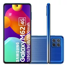 Samsung Galaxy M62 128gb 8gb Bateria 7000mah Azul Excelente