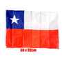 Segunda imagen para búsqueda de bandera chilena 90x60