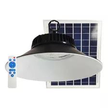 Luminaria Solar Industrial 150w Empresa High Bay Galpão