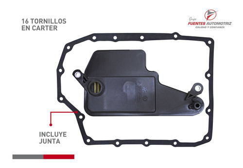 Jgo Filtro Junta Transmisio Automatica Mazda6 Sport 2.5 2016 Foto 2