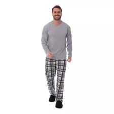 Pijama Masculino Confort Meia Malha Macio Victory