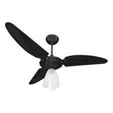 Ventilador De Teto Ventex Laura Turbo Resistente Maresia Cor Das Pás Preto/fumê Voltagem 127v