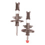 1) Set Amortiguadores Gas Boge Bogas Fluence L4 2.0l 11 - 17