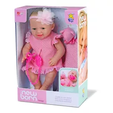 Bebê Menina New Born Dengo Abre Fecha Os Olhos Diver Toys