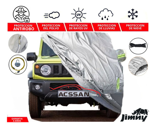 Emblema Decorativo Suzuki Jimny Rhino Metlico