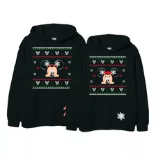 Ugly Sweater Mickey Minnie Navideño Combo Parejas 