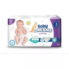 Pañales Desechables Baby Dreams Talla P De 30 Unidades 
