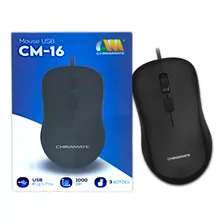 Mouse Óptico Office Usb Para Computador E Notebook Cm16