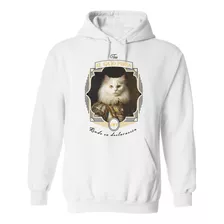 Sudadera Hoodie José Madero Gato Teo + Pulsera Y Sticker