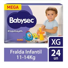 Fraldas Babysec Premium Xg