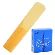 Palheta Royal Para Sax Soprano - Nº 1,5 Até 3