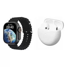 Smartwatch T 800 Con Audífonos In-ear Pro 6 Gratis 