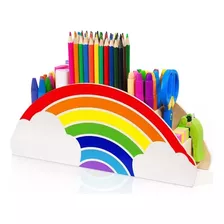 Organizador De Colores Arcoiris Rainbow Pencil Holder