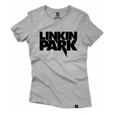 Baby Look Feminina Linkin Park Logo Writted Chester Metal