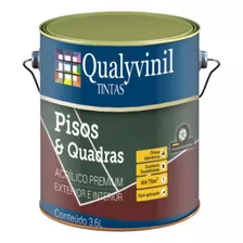 Tinta Acrílica Premium Qualyvinil Pisos E Quadras 3,6l