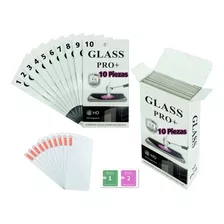 Mica Cristal Vidrio Templado 9h Premium Glass Mayoreo 10 Pcs